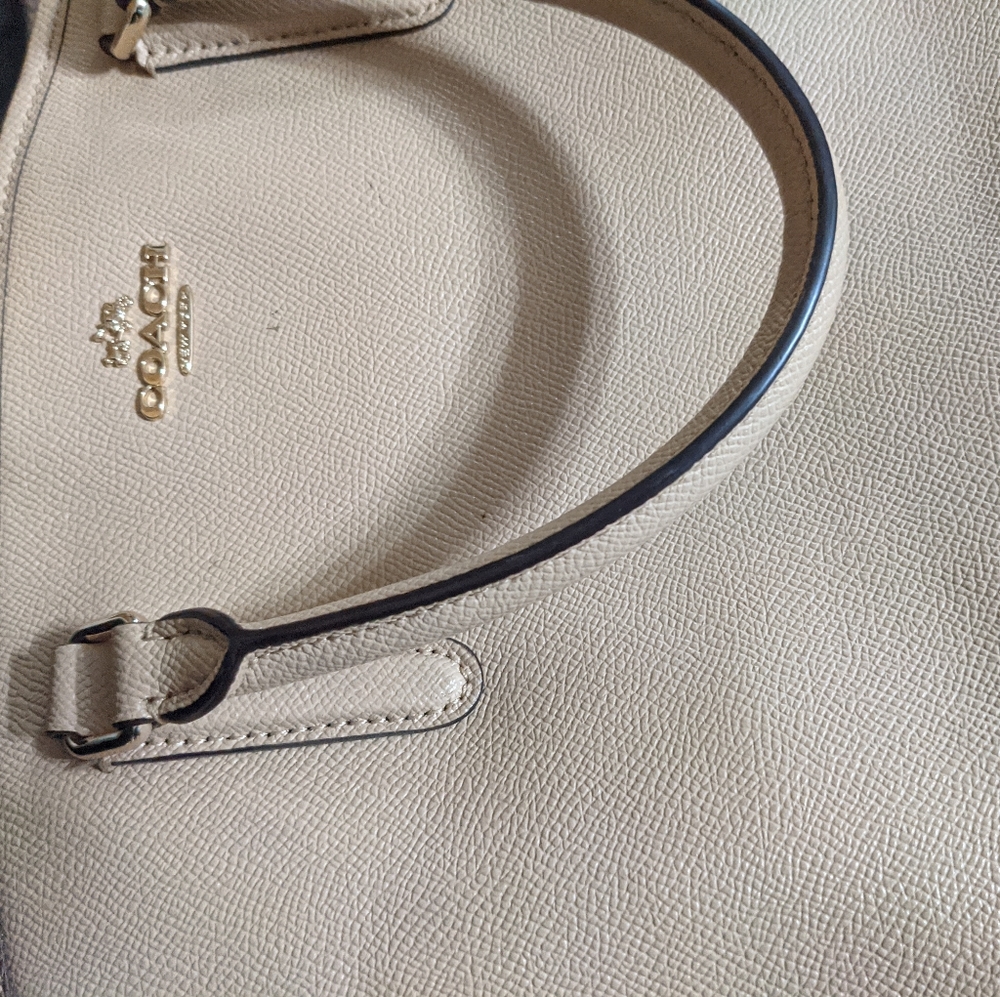 Coach Lilly Carryall Taupe Gem